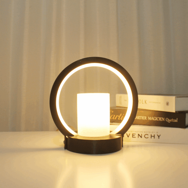 Lunite Eclipse Dual Light Table Lamp