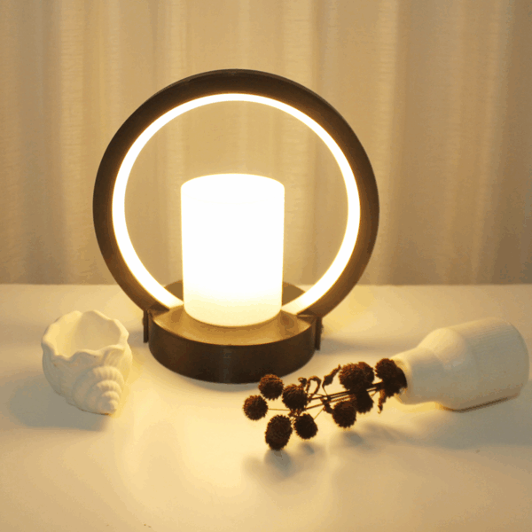 Lunite Eclipse Dual Light Table Lamp - Image 4