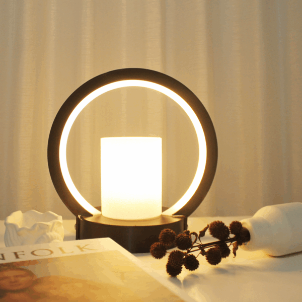 Lunite Eclipse Dual Light Table Lamp - Image 6