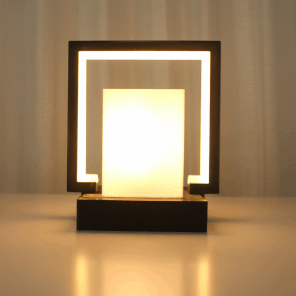 Lunite Cubic Dual Light Table Lamp - Image 4