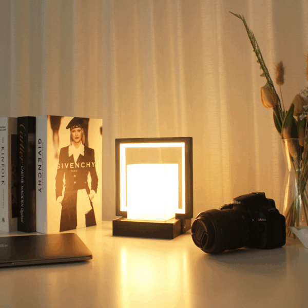 Lunite Cubic Dual Light Table Lamp - Image 5
