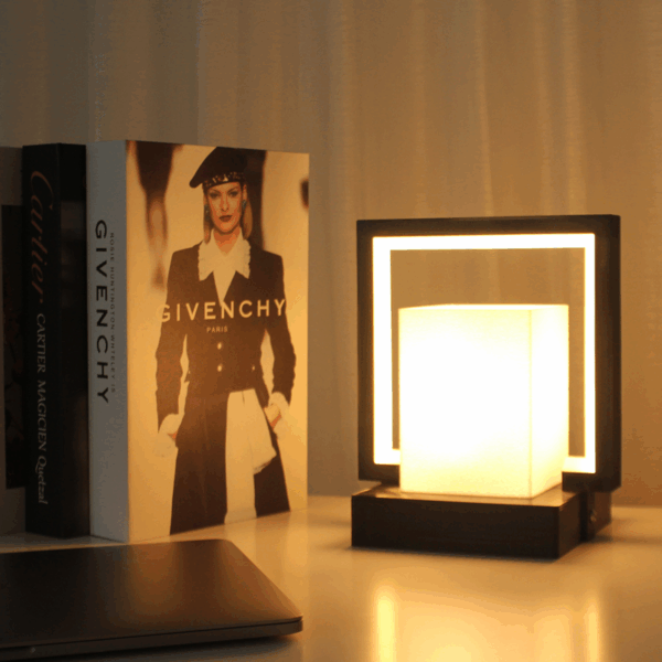 Lunite Cubic Dual Light Table Lamp - Image 7